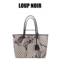 LOUP NOIR Tote Bag for Women Shoulder Women Bags High Quality Famous Brands Bag Casual Totes Large Capacity Noir Bag