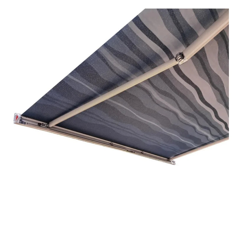 6.0x2.5m  Factory Price Windproof RV Awning Electric & Manual Mode for Camper Trailer