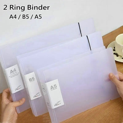2 - Ring Binder A4 Landscape Paper Organizer Document A5 B5 | SAMAG