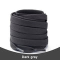 Classic Solid Color Laces 0.8cm Wide Flat Shoes Sneakers shoelaces Shoe Accessories 100/120/140cm shoelace 1Pair