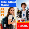 Digital Camera 0.96 Inch Mini Keychain Camera Retro Support Memory Card 1080P Very Small Camcorder Video Recorder with Flash