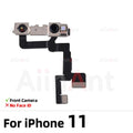 AiinAnt Top Proximity Light Sensor Front Camera Flex Cable For iPhone 11 Pro X Xr Xs Max 6 6s 7 8 Plus SE 2 3 Phone Spare Parts