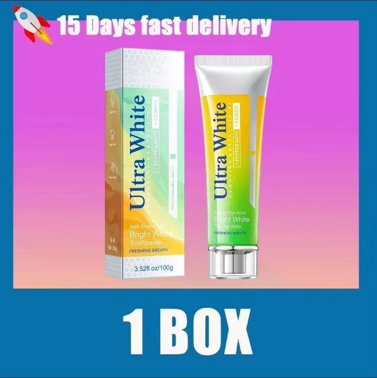100g Lemon Mint Toothpaste Daily Oral Care Remove Plaque Brighten Teeth Keep Long Lasting Fresh Breath