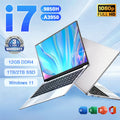 2026 Laptop Core I7 9850H A3950 Portable Laptops Windows 11 Pro 16GB RAM 1TB SSD 1920*1080 HD PC Gaming Computer Notebook Gamer