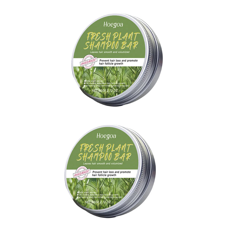 Rosemary Shampoo Bar Natural Scalp Care Deep Cleansing Strengthen Hair Roots Volumizing Formula Plant Solid Soap Travel Friendly