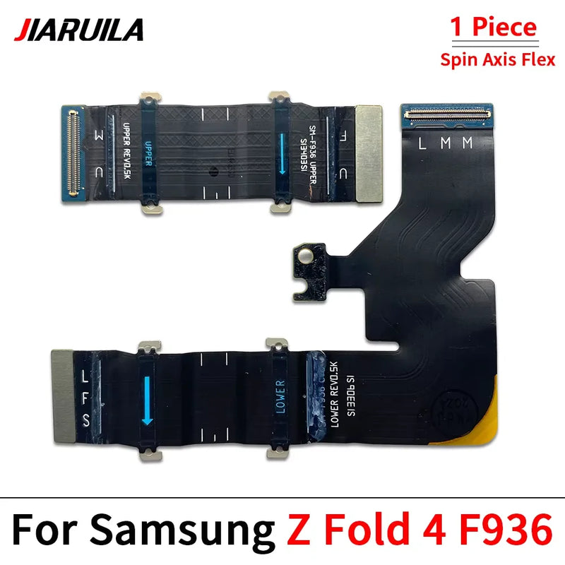 1 Pair Spin Axis Flex Cable For Samsung Z Fold 7 6 5 4 3 2 F916 F936 F946 F900 Phone Flex Cable Repair Replacement Part
