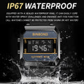 BINBOND Electronic Watch For Men Sports Wristwatch With Electronic Movement LED High-definition Waterproof Luminous Reloj