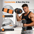 Adjustable Dumbbell Set with Connector for Home Gym | SAMAG