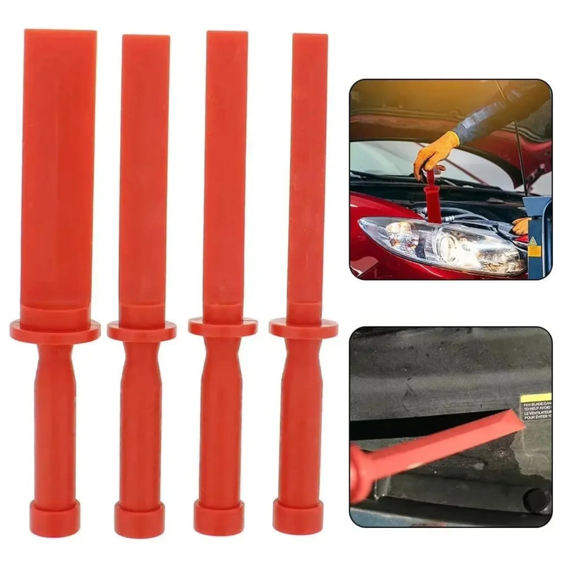 Portable 4PCS Car Trim Removal Tool Kit Auto Panel Door Audio Pry Tool Set Lightweight for Car Interior Repair Maintenance