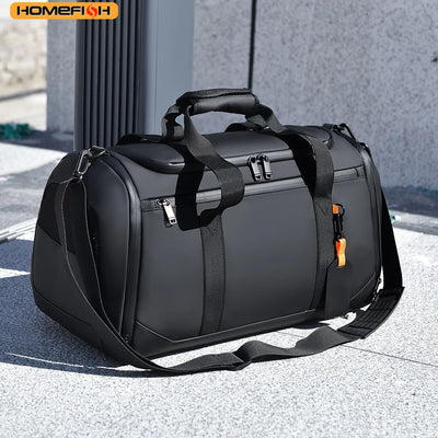 HOMEFISH Large Capacity Travel Duffel Bag - Durable | SAMAG