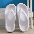 Rimocy Soft Sole EVA Women's Flip Flops 2026Summer Beach Non-slip Cloud Slippers Women Thick Platform Clip Toe Bathroom Slides