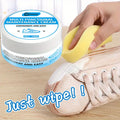 White Sneaker Maintenance Cream: Synthetic Leather Polish/Refurbisher,Restores Shine for Shoes&Leather Furniture – Easy Home Use