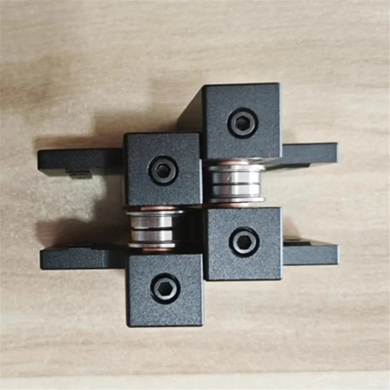 2pcs/set New Voron 2.4 Metal Front Idler Gear Seat, XY-Axis Belt Tensioner - 3D Printer Parts