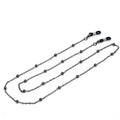 Fashion Metal Men women Eyeglass Chains Sunglasses Reading Beaded Glasses Chain Eyewears Cord Strap Rope female glasses chain