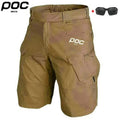 MOTO POC MTB Shorts Men's Mountain Bicycle Short Offroad DH Motorcycle Bike 2025 Outdoor Sports Quick Dry Downhill Short Pants