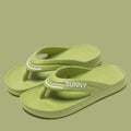 Thick Platform EVA Flip Flops For Women Summer Clip Toe Non Slip Beach Sandals Woman Men Comfortable Soft Sole Cloud Slippers