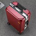 COLENARA Cabin Suitcase Men's Business Boarding Box Women's Aluminum Frame Trolley Case 20"22"24"26 Inch Large Capacity Luggage