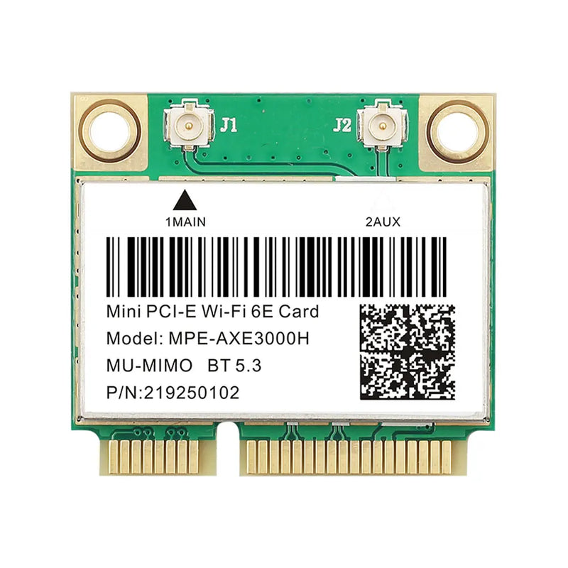 WiFi 6E 5374Mbps Mini PCI - E Card AX210 BT 5.3 Tri Band 2.4G/5G/6Ghz 802.11AX Wireless Network For - Visuel 7 | SAMAG