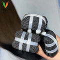 V Beauty Straight Human Hair Bundles Raw Human Hair Extensions Double Drawn 16A Grade Vietnamese Human Hair Virgin Unprocessed