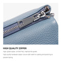 Zency New Soft Plain Color Leather Bag Multiple Pockets Women's Bag Genuine Leather Shoulder Crossbody Versatile Commuting Bag