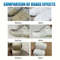 Fasilawei Multi-Purpose Shoe Cleaner Gel (Sponge-Included):  Instant Whitening，Stain Removal – Sneakers/Car Interiors