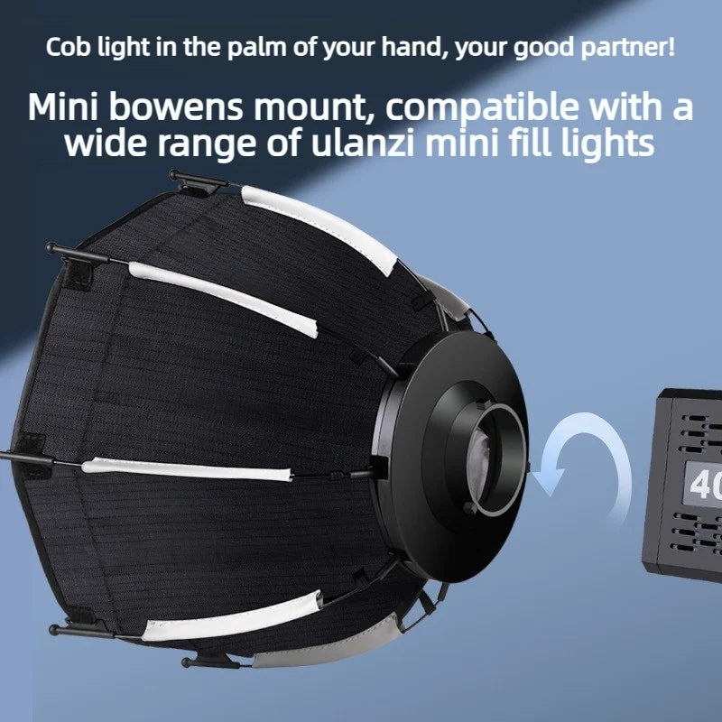 29cm Octagonal Softbox Quick Pack Light Box Mount Quick Mount And Release Photography Studio Accessories