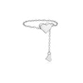 ANDYWEN 925 Sterling Silver Transformer Adjustable Chain Heart Pendant Charm Necklace Drop Choker Resizable Women Luxury Jewekry