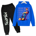 Autumn Mbappé Printed Children's Hoodie Suit Sweatshirt | SAMAG