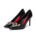 CHCH Women's High Heels 2025 New High Quality Pointed Shoes Business Commuter Women's Shoes Banquet Party Shoes 9cm