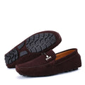 New Men Casual Shoes Fashion Suede Soft Men Loafers Leisure Moccasins Slip on Men's Driving Shoes Lazy Shoe Handmade Flats Comfy