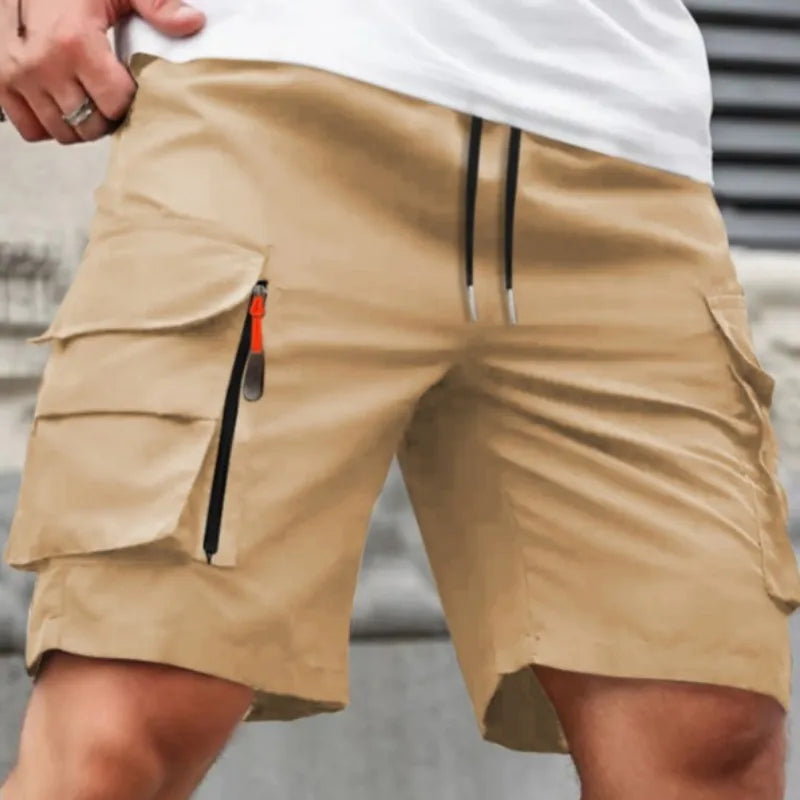 UETEEY Summer Casual Cargo Shorts Men Outdoor Travel | SAMAG