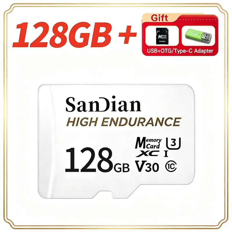 2026 New Class 10 High Speed Micro TF SD Memory Card Multi Capacities Storage For Camera Drone Dash Cam Smartphone