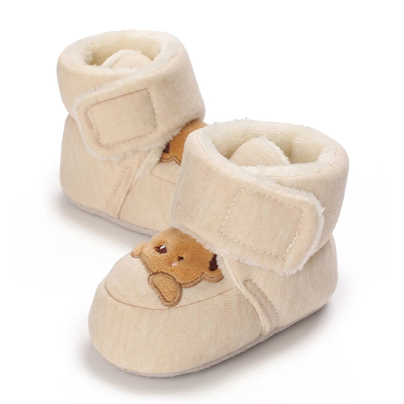 Winter Newborn Boys and Girls Cute Cartoon Cotton Shoes - View 5 | SAMAG
