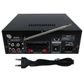 AK55 Amplifier Bluetooth-compatible Music Amplifiers for Home Car Karaoke 2 Channel HiFi Stereo AMP FM USB Remote Control Audio