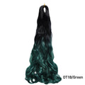 Loose Wave Braiding Hair Extensions 24" Synthetic Spiral Curls Braids Hair Pre Stretched Bouncy Braid French Curls Braiding Hair