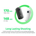 SJCAM C100 Pro Thumb Action Camera 4K/30fps Stable Wireless Connection Mini Camera for Cycling Vlogging Daily Recording