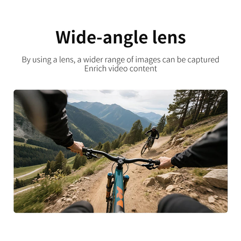 ANSVICAM 4K Mini HD WiFi Action Camera Waterproof Magnetic Clip Click Chest Body Motorcycle POV Wearable Thumb Video Vlog Camera