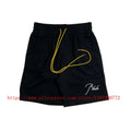 Style RHUDE Men's Casual Shorts Hip Hop Elastic Waist | SAMAG