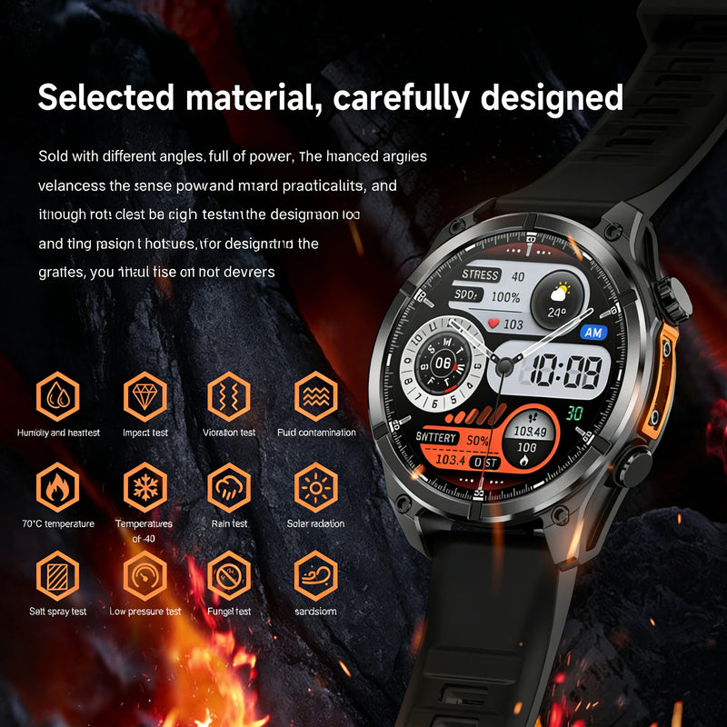HD300 Smart Watch AMOLED Path 5.4Bluetooth Chat AI GPT Waterproof NFC Health Watches Bluetooth Call Travel Diving Smartwatch