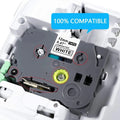 TZe-231 12mm Label Tape Compatible Brother TZe Tape TZe231 Tze131 Tze-631 Tze-531 for Brother Marker PTD450 PT-H110 Label Maker