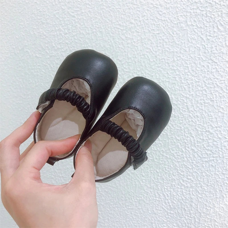 Baby Girls Walking Shoes Soft Sole Anti Slip Newborn Infant First Walkers Shoes Spring Autumn Toddler Kids Princess Shoes 1-2 Y