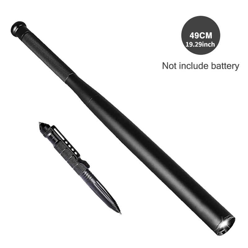 Self Defense Flashlight Stick LED Baseball Bat Waterproof - View 8 | SAMAG