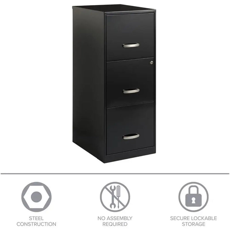 Cooper 3 Der Letter ile Cabinet in Black