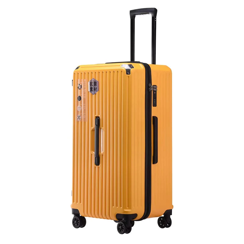 COLENARA Women's Suitcase Large Capacity Trolley Case Cart Style Travel Bag 24"26"28"30"32 Inch with Wheels Rolling Luggage