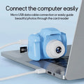 Digital Kids Cameras Toys Mini Children Camera 1080P HD 8x Zoom Dual Camera Boys Girls Birthday Gifts Outdoor Photography Toy