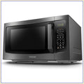1200W 1.6 Cu.ft Countertop Microwave with Sensor Cooking, Position Memory Turntable, Sound On/Off, Black Stainless Steel