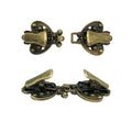 1 Pair Vintage Sweater Swirl Clip Cape Cloak Clips for Dress Retro Cardigan Clip Shawl Clasp Shirt Button Clip for Girl Women