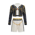 Girls Cosplay Fashion Coat Vest Pant Set Popular Stage - View 7 | SAMAG