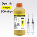 Dye ink Refill kit 500ML For Epson HP 301 302 304 305Xl Canon 40 41 445 446 Brother Lexmark Samsung Dell Inkjet Printer