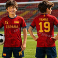 Special YAMAL 19 Football Jersey Tee Shorts Set Women Men - View 5 | SAMAG